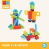 image:imageBattat  Bristle Blocks  STEM Interlocking Building Blocks  112 Pieces Playset  Developmental Toys for Toddlers amp Kid  Basic Builder Set  2 Years36 pcs