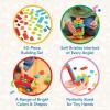 image:imageBattat  Bristle Blocks  STEM Interlocking Building Blocks  50 Pieces Playset  Developmental Toys for Toddlers amp Kids  Basic Builder Bucket  2 YearsBristle Block Bucket