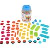 image:imageBattat  Bristle Blocks  STEM Interlocking Building Blocks  80 Pieces Playset  Reusable Storage Bucket  Developmental Toys for Toddlers amp Kids  Big Value Case  2 Years