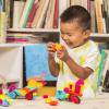 image:imageBattat  Bristle Blocks  STEM Interlocking Building Blocks  80 Pieces Playset  Reusable Storage Bucket  Developmental Toys for Toddlers amp Kids  Big Value Case  2 Years