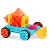 image:imageBattat  Bristle Blocks  STEM Interlocking Building Blocks  80 Pieces Playset  Reusable Storage Bucket  Developmental Toys for Toddlers amp Kids  Big Value Case  2 Years
