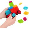 image:imageBattat  Bristle Blocks  STEM Interlocking Building Blocks  85 Pieces Playset  Reusable Carry Case  Developmental Toys for Toddlers amp Kids  Safari Adventure Carrying Case  2 Years50 Pcs Blue Case
