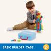 image:imageBattat  Bristle Blocks  STEM Interlocking Building Blocks  85 Pieces Playset  Reusable Carry Case  Developmental Toys for Toddlers amp Kids  Safari Adventure Carrying Case  2 Years50 Pcs Blue Case