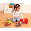 image:imageBattat  Bristle Blocks  STEM Interlocking Building Blocks  85 Pieces Playset  Reusable Storage Bin  Developmental Toys for Toddlers amp Kids  2 Years85Piece
