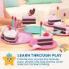 image:imageBattat  Play Circle  Toy Food  Ice Cream Set  Kitchen Accessories for Kids  Pretend Play  Sweet Treats Ice Cream Parlour  3 Years21 PiecesBirthday Party Set 24 Pcs