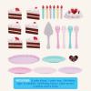 image:imageBattat  Play Circle  Toy Food  Ice Cream Set  Kitchen Accessories for Kids  Pretend Play  Sweet Treats Ice Cream Parlour  3 Years21 PiecesBirthday Party Set 24 Pcs