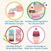 image:imageBattat  Play Circle  Toy Food  Ice Cream Set  Kitchen Accessories for Kids  Pretend Play  Sweet Treats Ice Cream Parlour  3 Years21 PiecesIce Cream Parlour 21 Pcs