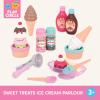 image:imageBattat  Play Circle  Toy Food  Ice Cream Set  Kitchen Accessories for Kids  Pretend Play  Sweet Treats Ice Cream Parlour  3 Years21 PiecesIce Cream Parlour 21 Pcs