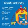 image:imageBattat Bristle Blocks STEM Interlocking Building Blocks 67 pc Farm Playset Developmental Toys for Toddlers amp Kid Barnyard Playset 2 Years 