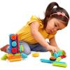 image:imageBattat  Bristle Blocks  STEM Interlocking Building Blocks  112 Pieces Playset  Developmental Toys for Toddlers amp Kid  Basic Builder Set  2 Years36 pcs