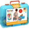 image:imageBattat  Bristle Blocks  STEM Interlocking Building Blocks  85 Pieces Playset  Reusable Carry Case  Developmental Toys for Toddlers amp Kids  Safari Adventure Carrying Case  2 Years113Piece Blue