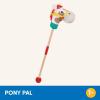 image:imageBattat  Classic Hobby Horse  Plush Stick Horse  Wooden Pole amp Sensory Textures  Realistic Sounds  2 Years  Pony PalHobby Horse
