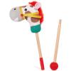 image:imageBattat  Classic Hobby Horse  Plush Stick Horse  Wooden Pole amp Sensory Textures  Realistic Sounds  2 Years  Pony PalHobby Horse