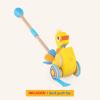 image:imageBattat  Classic Hobby Horse  Plush Stick Horse  Wooden Pole amp Sensory Textures  Realistic Sounds  2 Years  Pony PalWaddling Duck