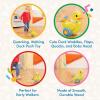 image:imageBattat  Classic Hobby Horse  Plush Stick Horse  Wooden Pole amp Sensory Textures  Realistic Sounds  2 Years  Pony PalWaddling Duck