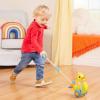 image:imageBattat  Classic Hobby Horse  Plush Stick Horse  Wooden Pole amp Sensory Textures  Realistic Sounds  2 Years  Pony PalWaddling Duck