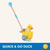 image:imageBattat  Classic Hobby Horse  Plush Stick Horse  Wooden Pole amp Sensory Textures  Realistic Sounds  2 Years  Pony PalWaddling Duck