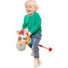 image:imageBattat  Classic Hobby Horse  Plush Stick Horse  Wooden Pole amp Sensory Textures  Realistic Sounds  2 Years  Pony PalHobby Horse