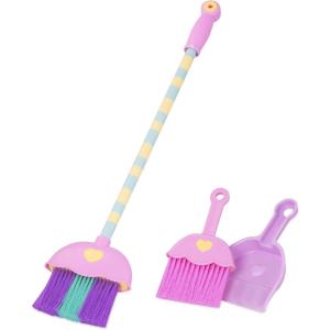 image:imageBattat  Play Circle  Broom amp Hand Broom  Dustpan Accessory  House Cleaning Toys  Pretend Play  Mighty Tidy Sweep Set  3 Years