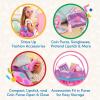 image:imageBattat  Play Circle  Makeup amp Beauty Set  Dress Up Fashion Accessories  Pretend Play  Princess Purse Set  3 Years