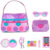image:imageBattat  Play Circle  Makeup amp Beauty Set  Dress Up Fashion Accessories  Pretend Play  Princess Purse Set  3 Years