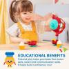 image:imageBattat  Play Circle  Singing Teapot  Toy Food  Pretend Play  Kitchen Set  3 Years17 PiecesChildsize