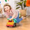 image:imageBattat  Wonder Wheels  Recycling Truck  3 Compartments for Waste Management  Vehicle for Toddlers  Recyclable  1 Year Dump Truck