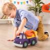 image:imageBattat  Wonder Wheels  Recycling Truck  3 Compartments for Waste Management  Vehicle for Toddlers  Recyclable  1 Year Excavator Truck