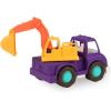 image:imageBattat  Wonder Wheels  Recycling Truck  3 Compartments for Waste Management  Vehicle for Toddlers  Recyclable  1 Year Excavator Truck