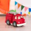 image:imageBattat  Wonder Wheels  Recycling Truck  3 Compartments for Waste Management  Vehicle for Toddlers  Recyclable  1 Year Fire Truck