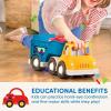 image:imageBattat  Wonder Wheels  Toy Carrier Truck amp 2 Toy Cars  Vehicle Playset for Kids Toddlers  Pretend Play  Recyclable Materials  1year Car Carrier with 2 Cars