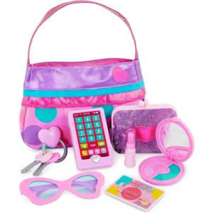 image:imageBattat  Play Circle  Makeup amp Beauty Set  Dress Up Fashion Accessories  Pretend Play  Princess Purse Set  3 Years