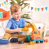 image:imageBattat  Wonder Wheels  Take  Apart Airplane  Toy Plane with Drill for Kids  STEM Developmental Toys  3 YearsTakeApart Crane