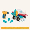 image:imageBattat  Wonder Wheels  Take  Apart Airplane  Toy Plane with Drill for Kids  STEM Developmental Toys  3 YearsTakeApart Plane