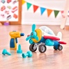 image:imageBattat  Wonder Wheels  Take  Apart Airplane  Toy Plane with Drill for Kids  STEM Developmental Toys  3 YearsTakeApart Plane