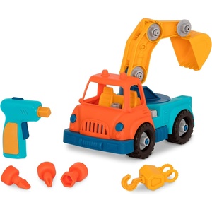image:imageBattat  Wonder Wheels  Take  Apart Airplane  Toy Plane with Drill for Kids  STEM Developmental Toys  3 YearsTakeApart Crane