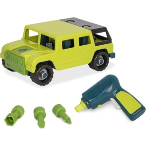 image:imageBattat  Wonder Wheels  Take  Apart Airplane  Toy Plane with Drill for Kids  STEM Developmental Toys  3 YearsTakeApart Roadster