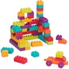 image:imageBattat  Building Blocks amp Wagon  55 Pieces Block Set  Construction Playset for Kids Toddlers  Developmental Toy  18 Months  Locbloc Wagon