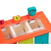 image:imageBattat  Car amp Color Sorting Playset  Cause  and  Effect Toy  Push amp Go Cars  Color  Coded Matching  2 Years  3  Car Garage Red3 Car Garage