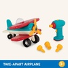 image:imageBattat  Classic Construction Toy  Pretend Play Tools  Toddler Trucks  Dexterity Building Toy  3 Years Take  Apart Crane25 Pc AirPlane