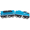 image:imageBattat  Classic Trains  6 Pieces Wooden Railroad Set  Magnetic Toy Trains  Train Engines amp Cars  3 Years Wooden Locomotives amp Freight CarsSet 1