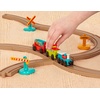image:imageBattat  Classic Trains  6 Pieces Wooden Railroad Set  Magnetic Toy Trains  Train Engines amp Cars  3 Years Wooden Locomotives amp Freight CarsTrain set with tracks