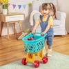 image:imageBattat  Deluxe Grocery Playset  Toy Food for Toddlers  Shopping Cart Toy  20 Pretend Food Items  3 Years Shopping Cart amp Groceries Bundle