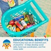 image:imageBattat  Deluxe Grocery Playset  Toy Food for Toddlers  Shopping Cart Toy  20 Pretend Food Items  Grocery Cart  3 Years