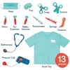 image:imageBattat  Doctor Kit For Kids  Kids Doctor Playset With Costume  11 Medical Tools With Mask amp Scrub Top  Toy Set For Pretend Play  3 Years Little Doctors Kit