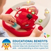 image:imageBattat  Interactive Steering Wheel  Portable Car Toy  Kids Games amp Songs  Toddler Road Trip  2 Years  Geared to Steer