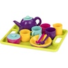 image:imageBattat  Play Dinner Set  45 Pieces Tea Party amp Supper Playset  Pretend Kitchen Toys  Tea Pot Plates Cutlery  3 Years45 pc Play Dinner Set