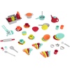 image:imageBattat  Play Dinner Set  45 Pieces Tea Party amp Supper Playset  Pretend Kitchen Toys  Tea Pot Plates Cutlery  3 YearsDeluxe Kitchen