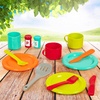 image:imageBattat  Play Dinner Set  45 Pieces Tea Party amp Supper Playset  Pretend Kitchen Toys  Tea Pot Plates Cutlery  3 YearsDeluxe Kitchen