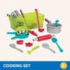 image:imageBattat  Pretend Cooking Set  Plastic Kitchen Toys  Play Dishes amp Utensils  Toddler Cooking Set  3 Years21 PiecesCooking Set  21 Pcs